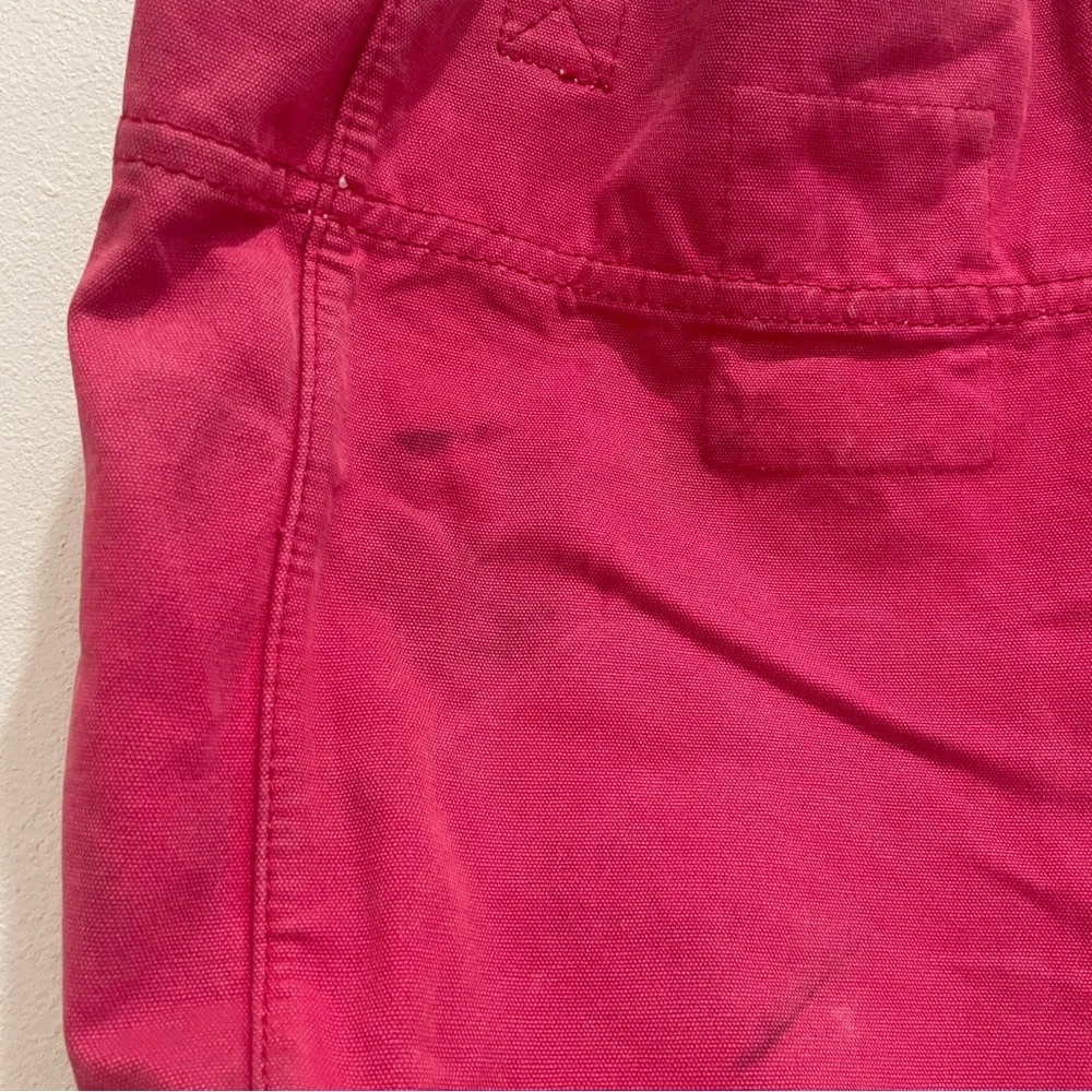 Vintage Hollister Pink Canvas Tote Book School Bag Vtg Y2K